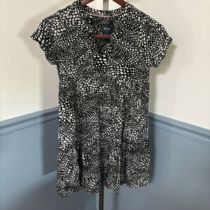 Maeve by Anthropologie V-Neck Short Sleeve Mini Dress Size Small
